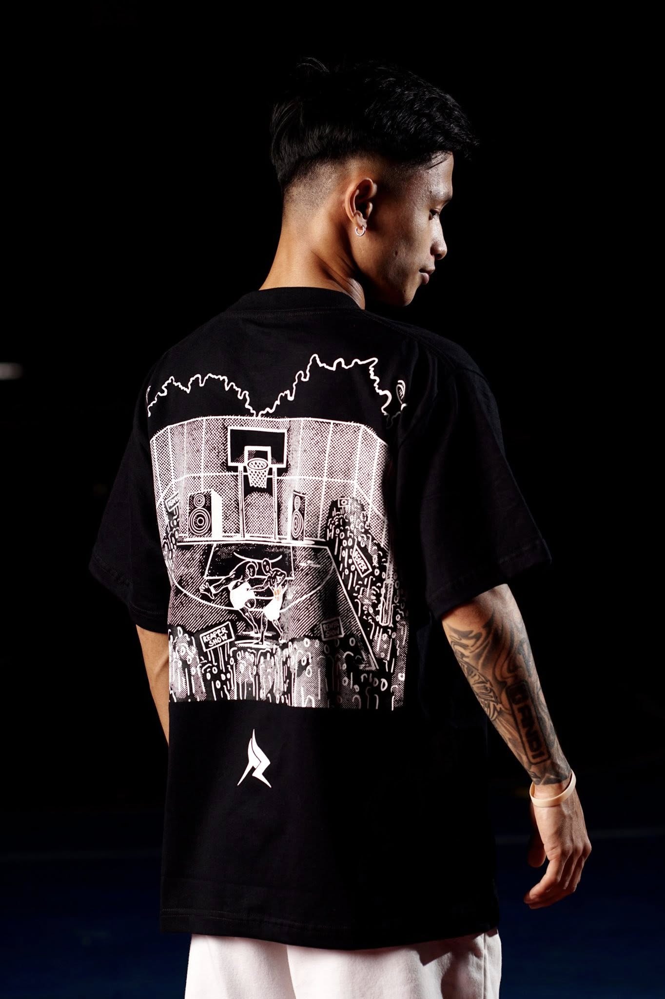 TR1  - MR. 1 V 1 Tee (Black)